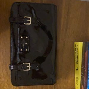 Patent leather Kate spade large clutch